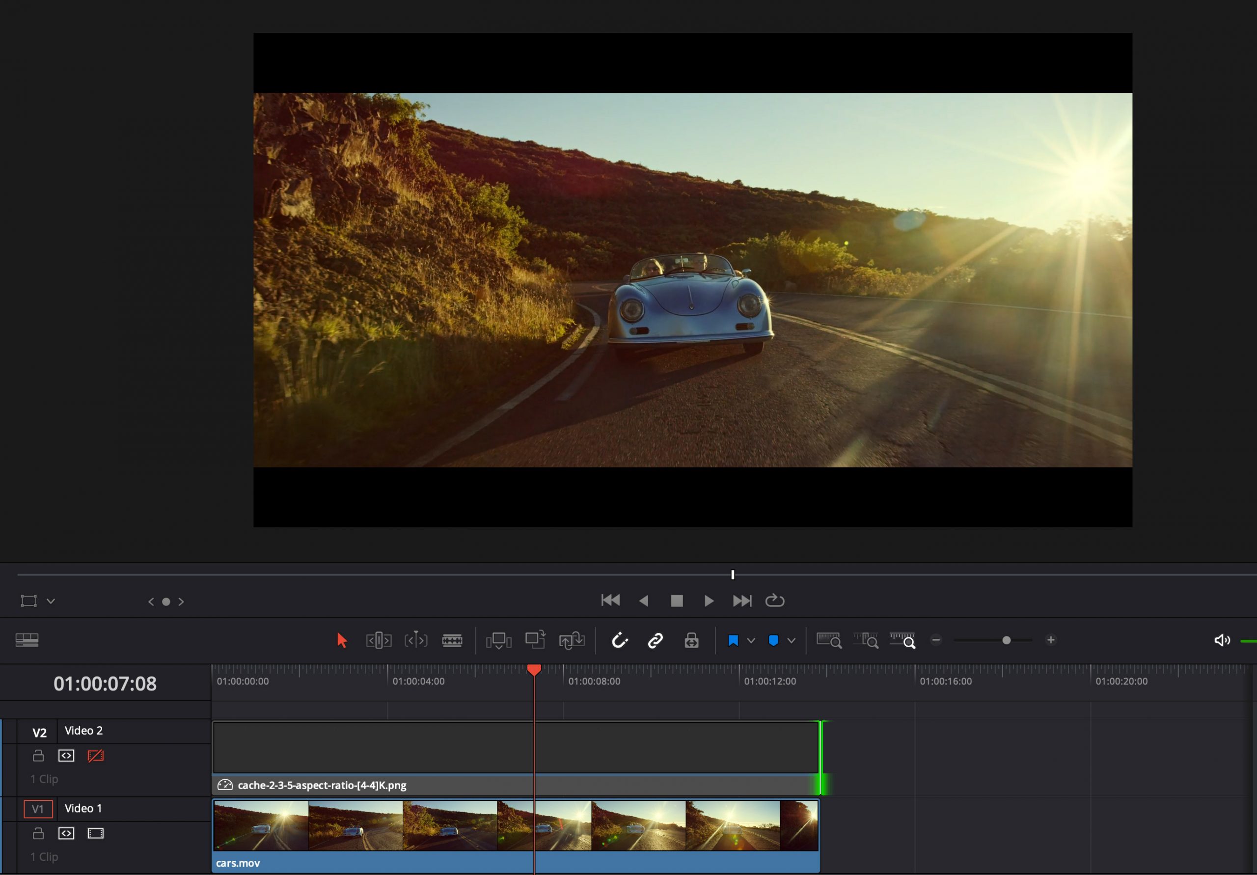 Bandes noires vidéo : cache DaVinci. Bandes noires vidéo : cache DaVinci.