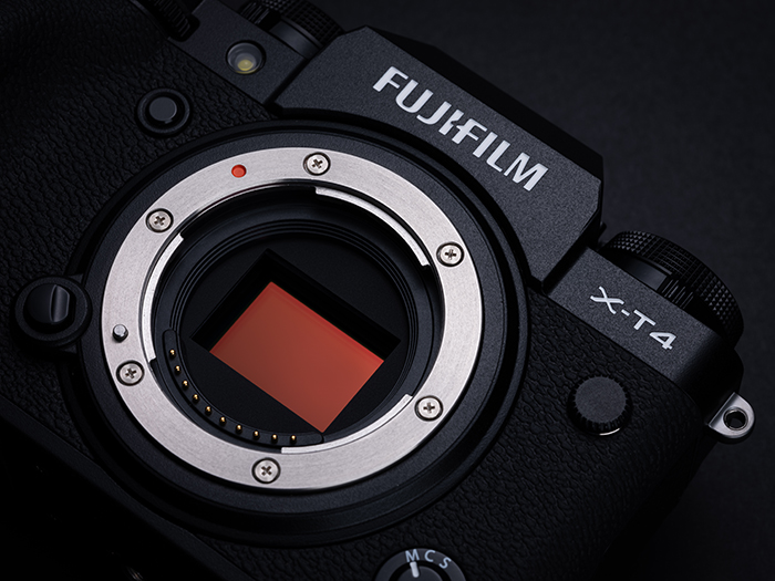 Fujifilm X-T4 : capteur. Fujifilm X-T4 : capteur.