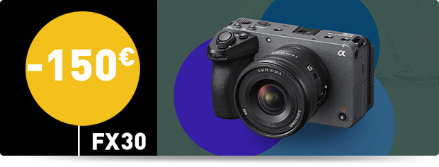 Sony FX30 : 150 euros de remise