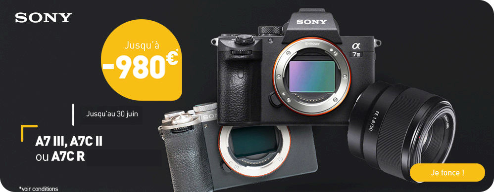 Sony boîtier + optiques