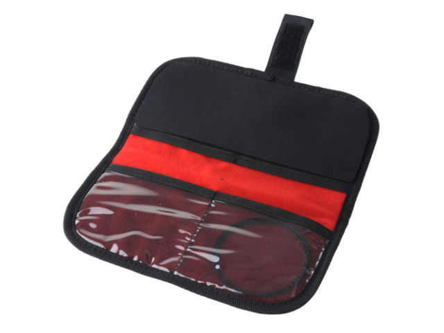 Etui Caruba pour 4 filtres taille M noir