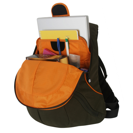 crumpler muffin top half noir orange1 550