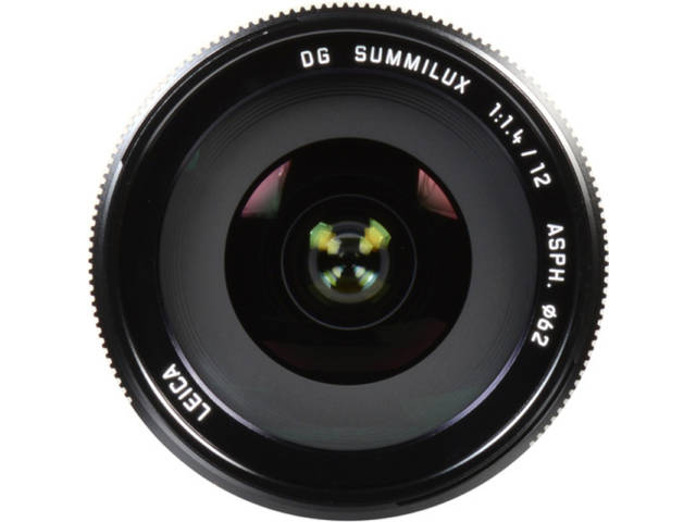 PANASONIC Lumix G 12 mm f/1.4 ASPH noir objectif photo