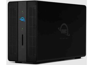 OWC Gemini 4TB - Boitier de bureau RAID 2 baies Thunderbolt (USB-C) + Dock (USB-C, USB-A, HDMI, Ethernet 2,5Gb)