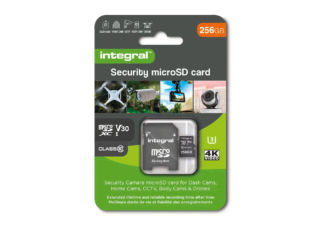 Integral 256GB SECURITY MICRO SD 4K V30 UHS-1 U3 A1 CLASS 10