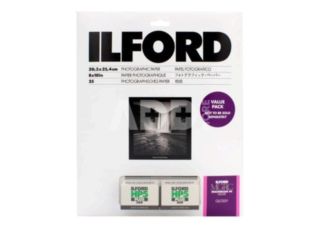 Ilford Photo RC Deluxe Glossy 20,3x25,4cm - 25 feuilles +  2 films HP5 Plus