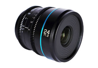 SIRUI Objectif Cinéma Nightwalker Series 24mm T1.2 S35 à mise au point manuelle pour Monture RF - Gris Métallique