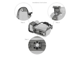 SmallRig 5187 Cage pour Sony Alpha 1 II / Alpha 9 III