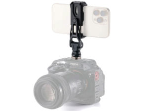 Tilta support rotatif pour smartphone V2 griffe flash - Noir
