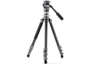 Tilta tête fluide vidéo travel avec trépied carbone 3 sections 5Kg - Green Forest