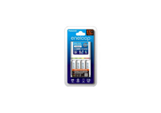 Panasonic Eneloop Chargeur 2h BQ-CC55 + 4 Piles AA-NiMh-1900Ah