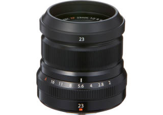 FUJIFILM XF 23 mm F2 R WR noir objectif photo