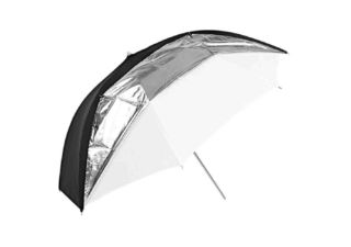 Godox UB-006 Parapluie blanc 101 cm - Noir et argent