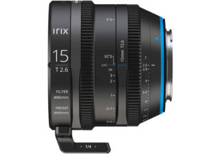 Irix ciné 15mm T2.6 monture Leica L objectif vidéo