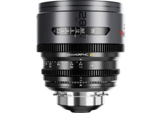 DZOFILM Set d'Objectifs Anamorphiques Prime Pavo 2x 28/40/75mm T2.1 - Revêtement Neutre - Monture PL&EF