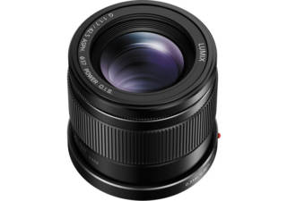 PANASONIC Lumix G 42.5 mm f/1.7 silver objectif photo