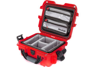 Nanuk Mallette 905 avec couvercle org. - avec séparateur - Rouge - Étui Pro Photo Kit