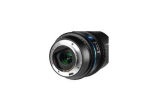 Sirui AF 40mm T1.8 1.33x S35 anamorphique monture X Flare bleu