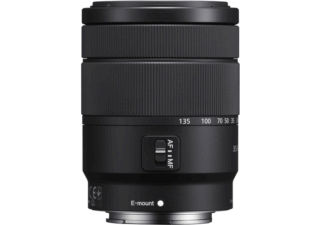 SONY E 18-135 mm F/3.5-5.6 OSS monture SONY E objectif photo hybride