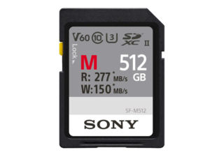 Sony SF-M512 carte mémoire 512GB UHS-II V60 U3