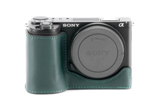 Tilta Étui en cuir pour appareil photo pour Sony ZV-E10 II - Vert