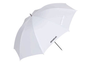 WESTCOTT Parapluie 32 Diffuseur blanc satiné 81 cm