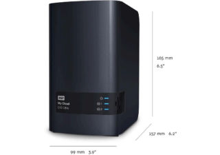 Western Digital My Cloud EX2 Ultra Serveur NAS 2 baies 20 To noir