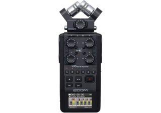 Zoom H6 Black micro enregistreur audio portatif 6 pistes à microphones interchangeables